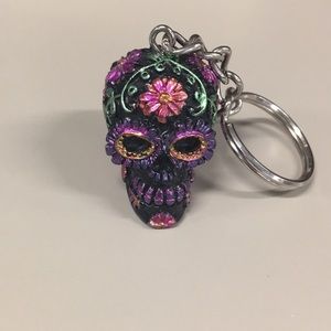 Skull keychain